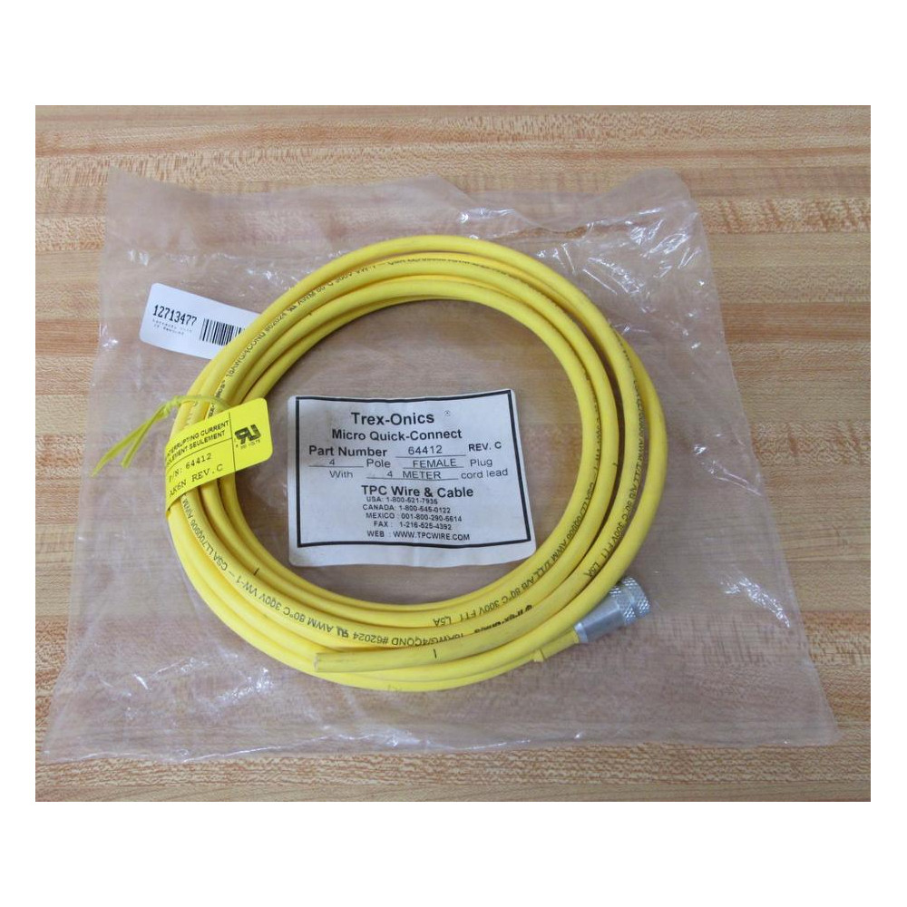 TCP Wire And Cable 64412 Connector Cable AK6N TCP Wire And Cable 64412 Connector Cable AK6N