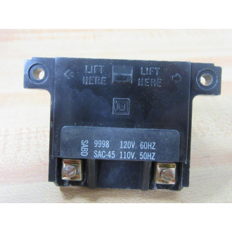 Square D 9998 SAC-45 Coil 9998SAC45 Series B