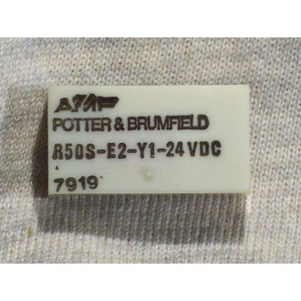 Potter & Brumfield R50S-E2-Y1-24V DC Relay R50S-E2-Y1-24VDC