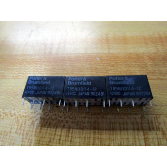 Potter & Brumfield T85N11D114-12V DC Relay T85N11D114-12VDC - New No Box