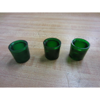 General Electric CR104PXL05G Green Push Button Lens - New No Box