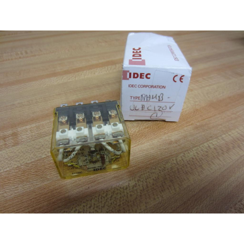 IDEC RH4B-UL AC120V Relay RH4B-UL-120V AC