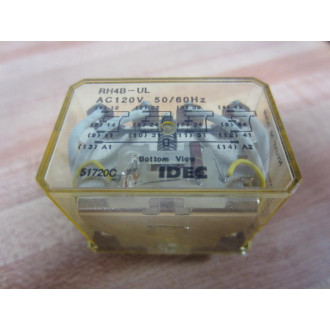 IDEC RH4B-UL AC120V Relay RH4B-UL-120V AC