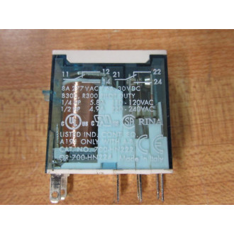 Allen Bradley 700-HK32Z24-24V DC Relay 700-HK32Z24-VDC Ser. B - Used