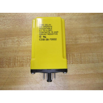 Potter & Brumfield CDB-38-70002-240VAC Relay CDB3870002-240V AC 0.1-5 Sec