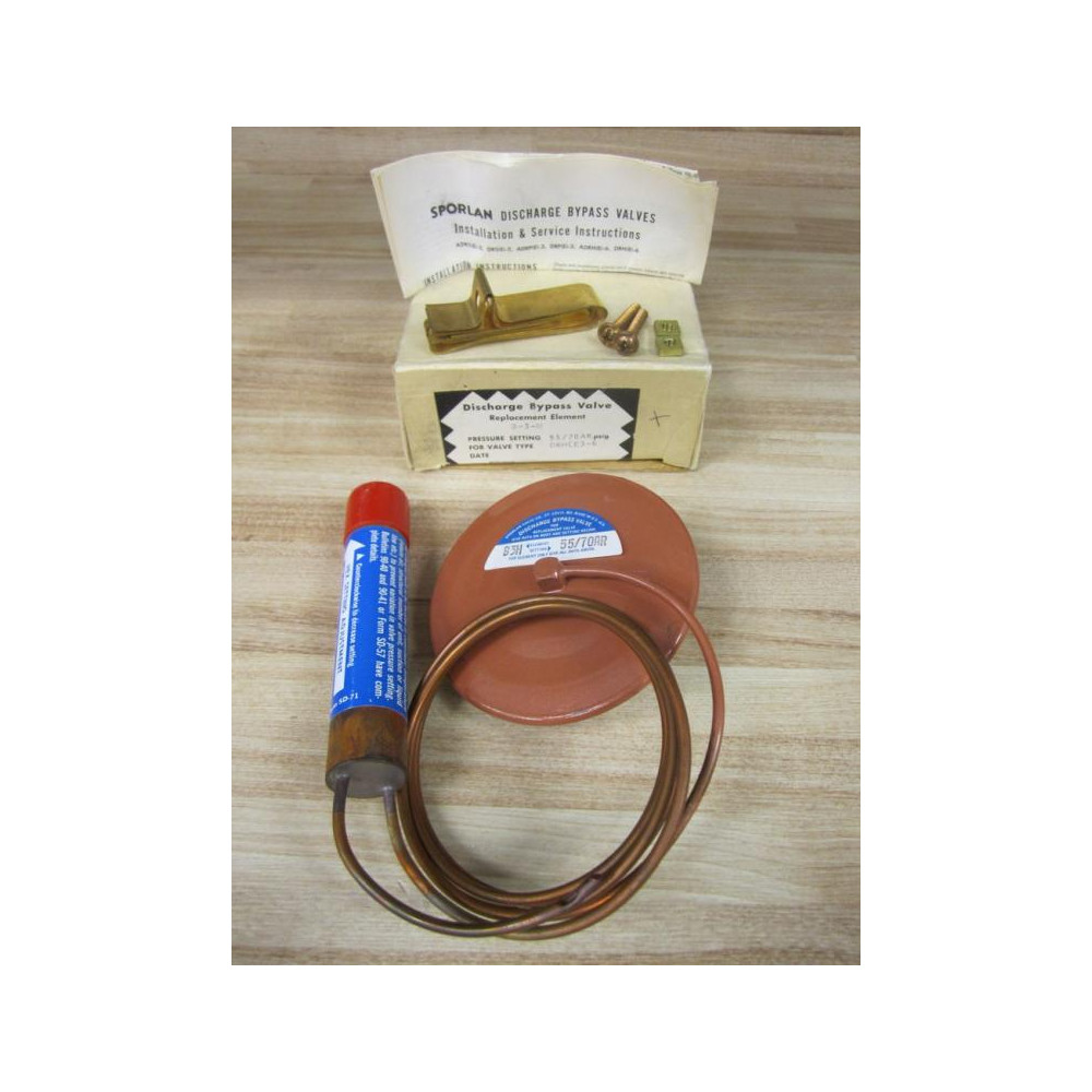 Sporlan B3H-5570AR Discharge Bypass Valve 908036 Sporlan B3H-5570AR Discharge Bypass Valve 908036