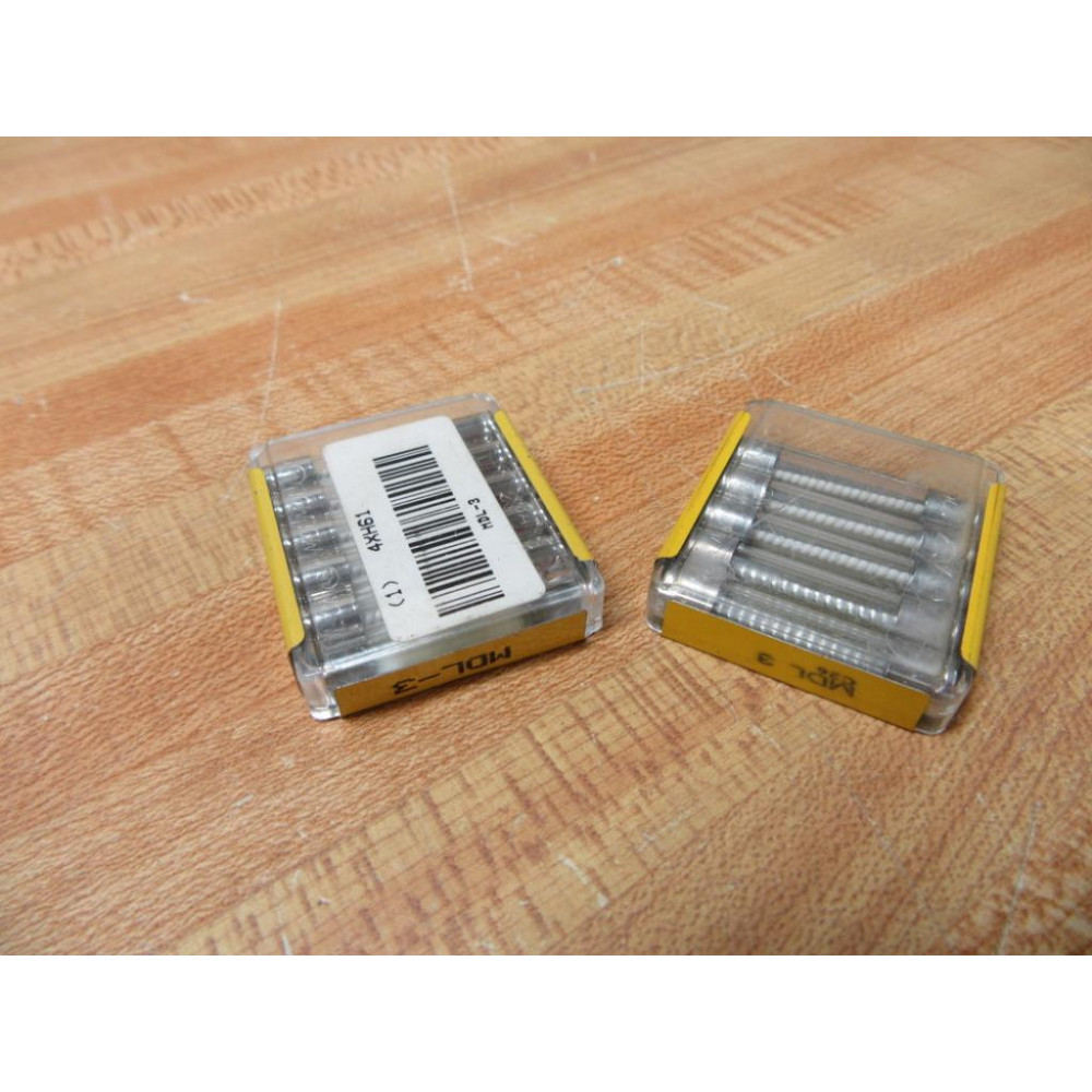 Buss MDL-3 Bussmann Fuse Cross Ref 4XH61 3AG-SB Wirewound Element (Pack of 10) Buss MDL-3 Bussmann Fuse Cross Ref 4XH61 3AG-SB Wirewound Element (Pack of 10)