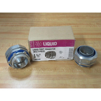 Halex 16215B 1-12" Liquid Tight Connector (Pack of 2)