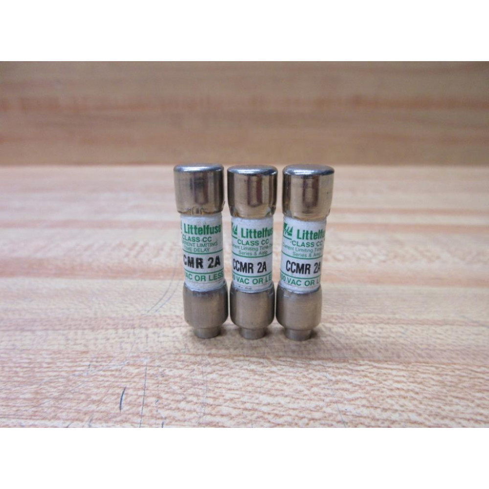 Littelfuse CCMR-2 Fuse CCMR002 Cross Ref 486K43 (Pack of 3) - New No Box Littelfuse CCMR-2 Fuse CCMR002 Cross Ref 486K43 (Pack of 3) - New No Box