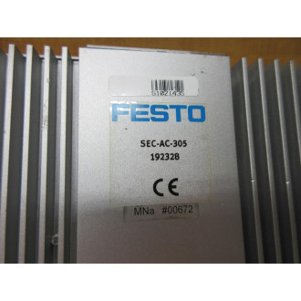 Festo SEC-AC-305 Servo Controller 192328 - Used
