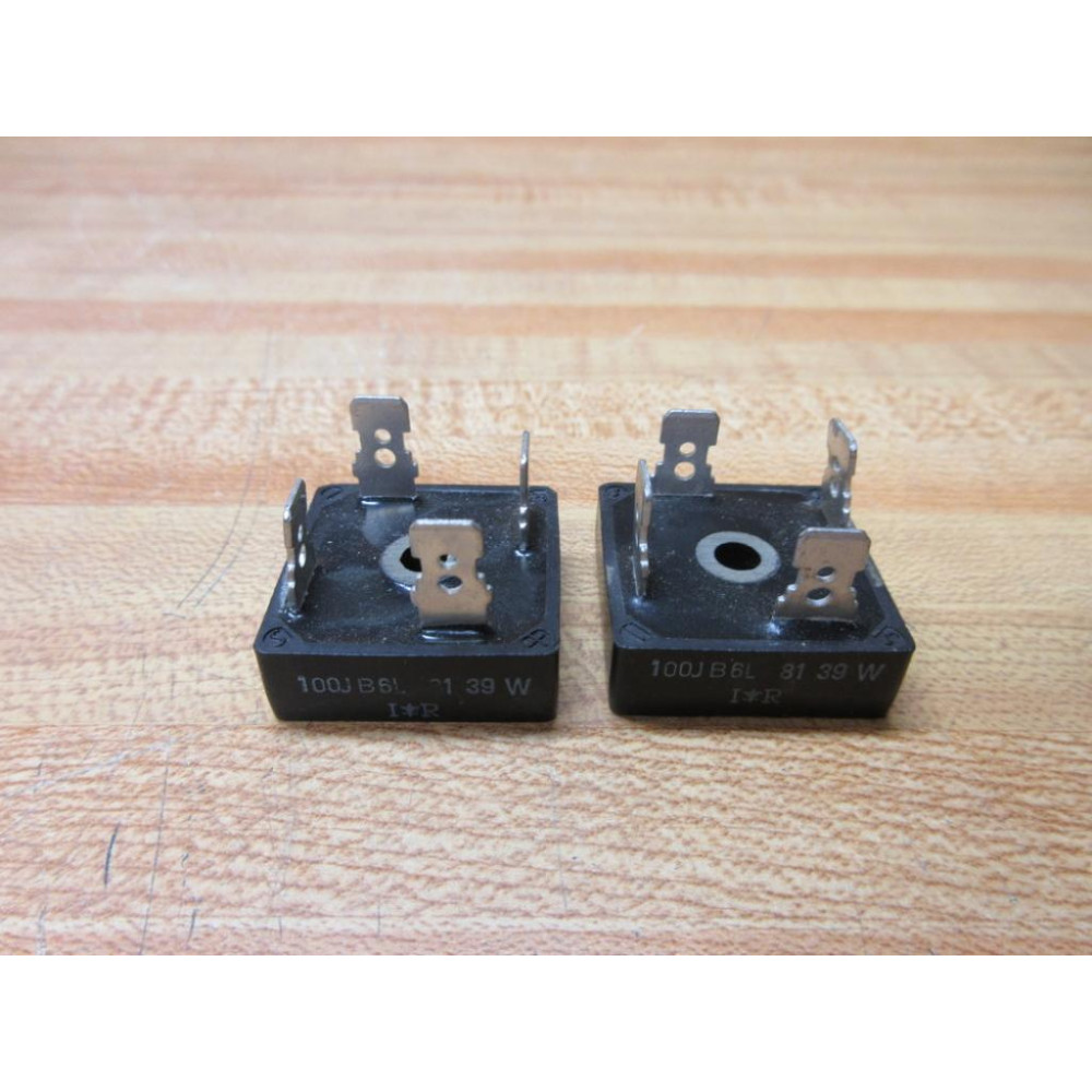 International Rectifier 100JB6L IOR Rectifier Bridge (Pack of 2) - New No Box
