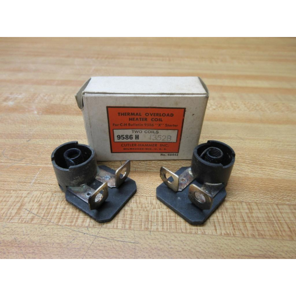 Cutler Hammer 9586-H1352B Eaton Heater Element H1352 (Pack of 2)