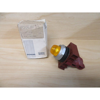 Siemens P30LBF15 Push Button Switch Amber Lens