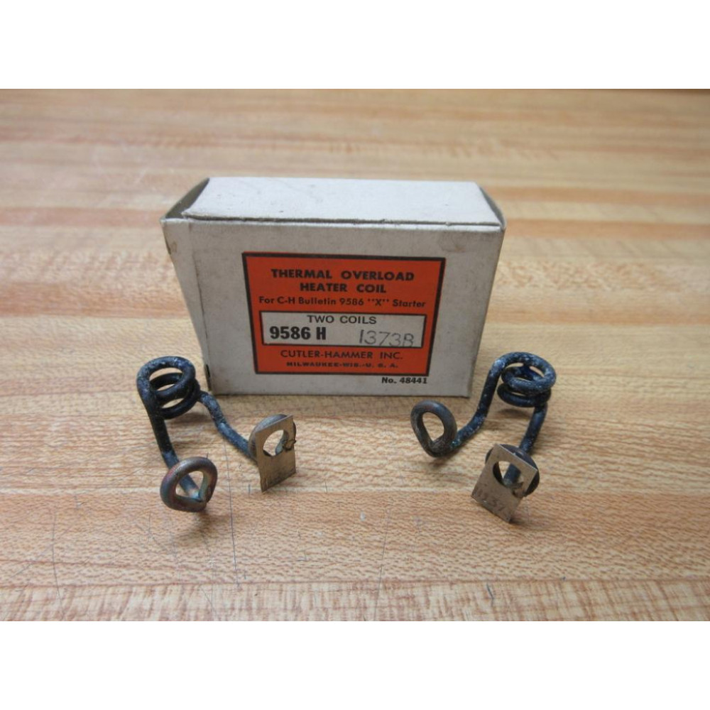 Cutler Hammer 9586-H1373B Eaton Heater Element H1373 (Pack of 2)