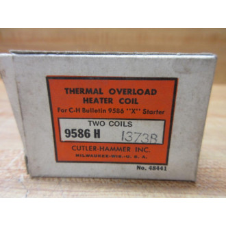 Cutler Hammer 9586-H1373B Eaton Heater Element H1373 (Pack of 2)