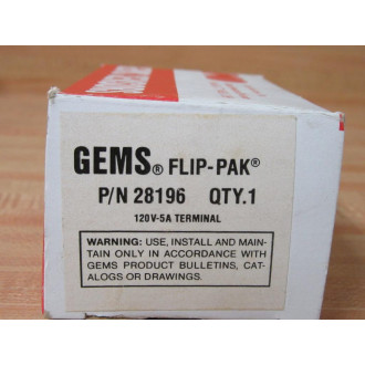GEMS ST-28196 Relay ST28196 WO Varistor