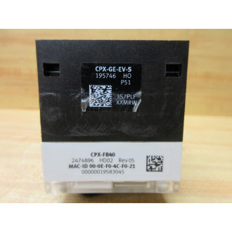 Festo CPX-FB40 Bus Node 2474896 W195746 - Used