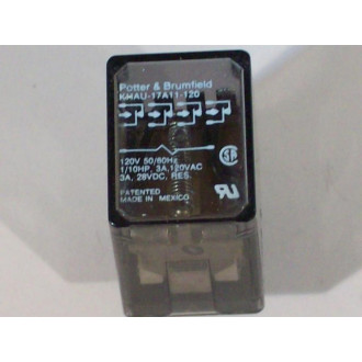 Potter & Brumfield KHAU-17A11-120VAC Relay  KHAU-17A11-120V