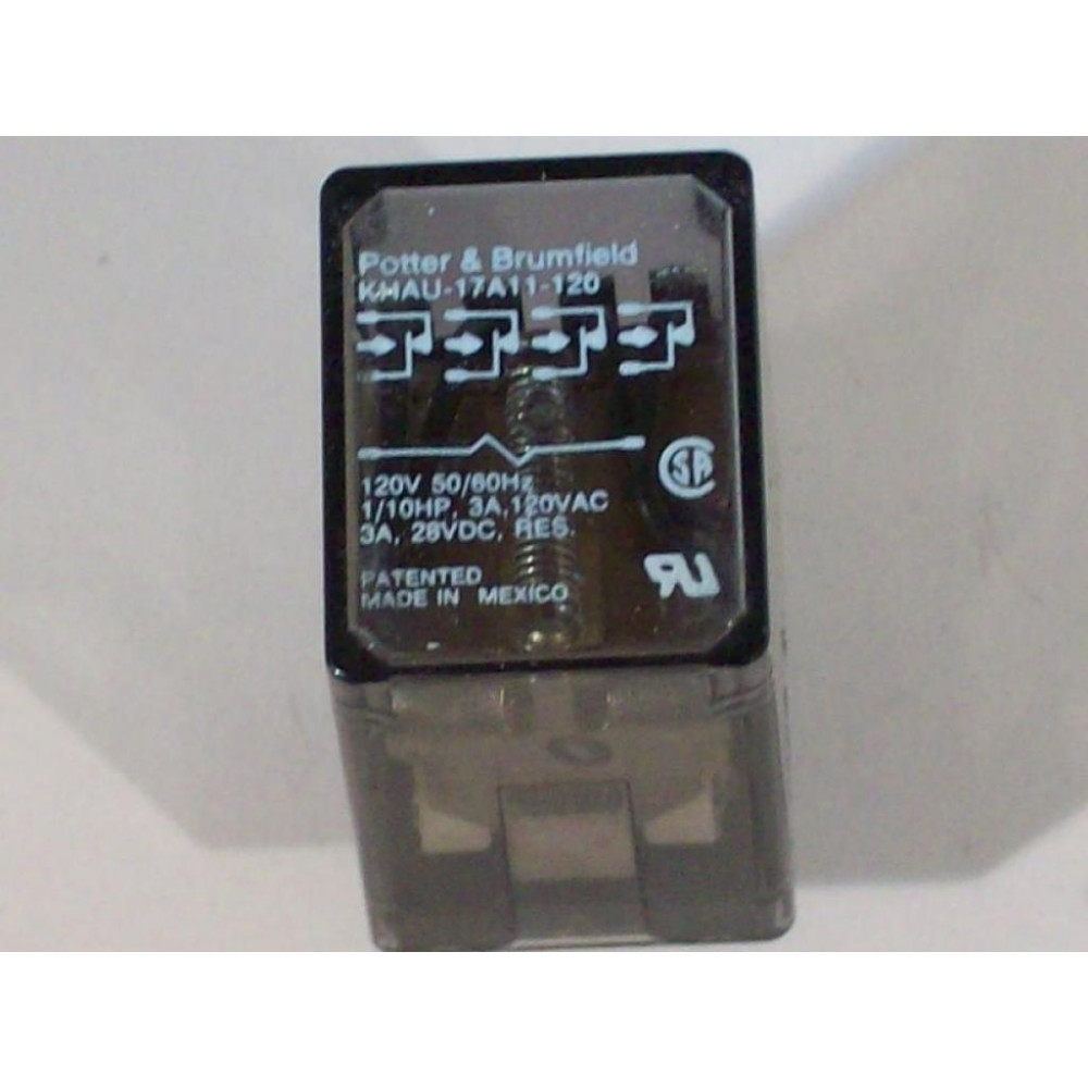 Potter & Brumfield KHAU-17A11-120VAC Relay  KHAU-17A11-120V