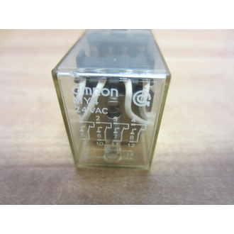 Omron MY4 Relay MY4-24V AC - New No Box