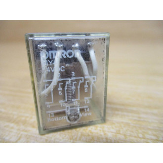 Omron MY4 Relay MY4-24VDC (Pack of 3) - Used