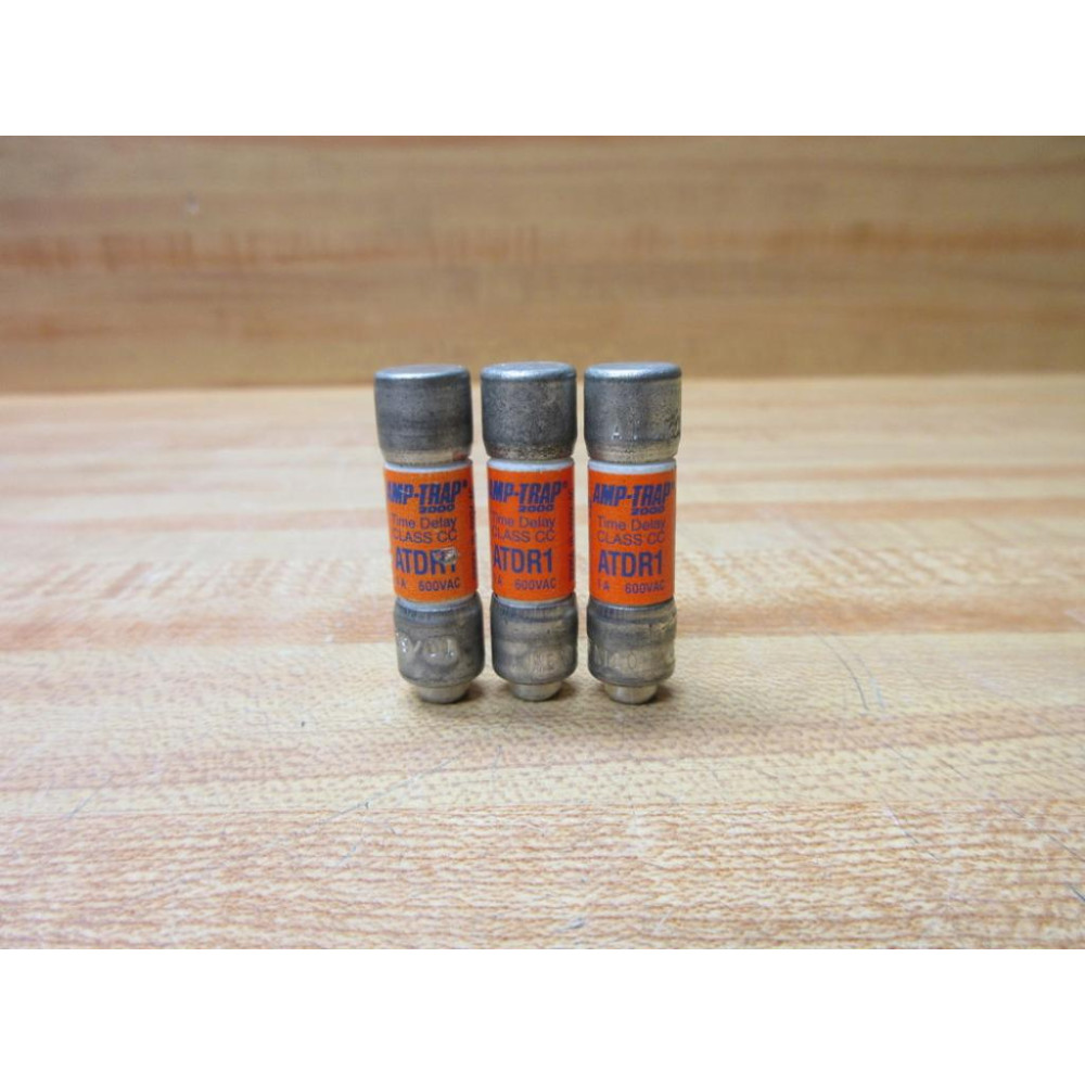 Gould Shawmut Ferraz Mersen ATDR1 Fuse Cross Ref 4ZAU5 (Pack of 3) - New No Box