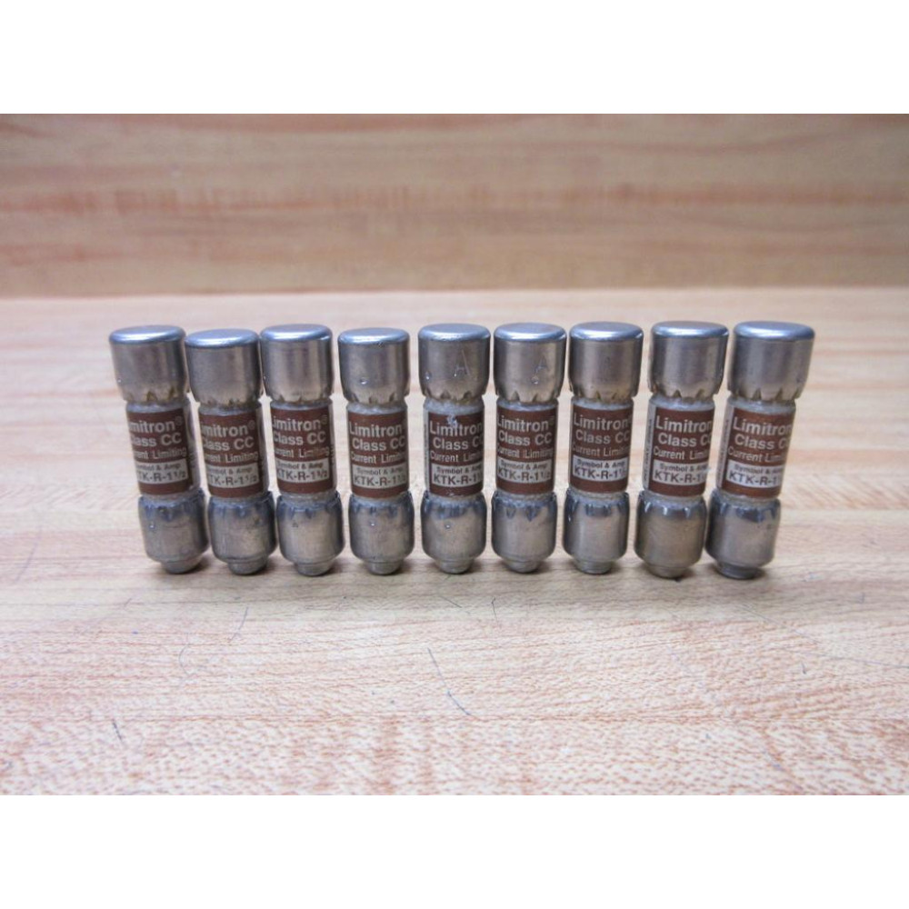 Buss KTK-R-1-12 Bussmann Fuse Cross Ref 4XC20 (Pack of 9) - Used