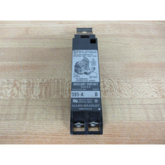 Allen Bradley 595-A Auxiliary Contact Series B - Used