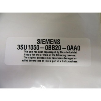 Siemens 3SU10500BB20-0AA0 Push Button 3SU1050-0BB20-0AA0