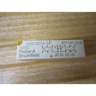 Potter & Brumfield T84S17D234-24V DC Relay T84S17D234-24-24VDC - New No Box