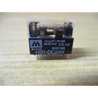 Aromat HB1-DC24V Relay HB1DC24V - New No Box