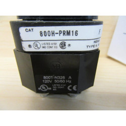 Allen Bradley 800H-PRM16R Push Button Switch - New No Box