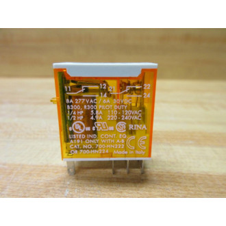 Allen Bradley 700-HK32A1-4-120V AC Relay 700-HK32A1-120VAC Series B - Used
