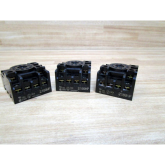Omron PF113A-E Relay Socket  PF113AE (Pack of 3) - Used