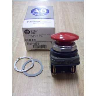 Allen Bradley 800T-D6D2 Pushbutton 800TD6D2 Series T