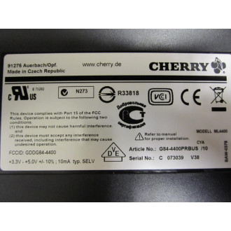 Cherry G84-4400G84-4420 Keyboard With Trackball