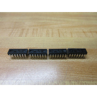 Fairchild F-7400PC Integrated Circuit  7400PC (Pack of 4) - New No Box