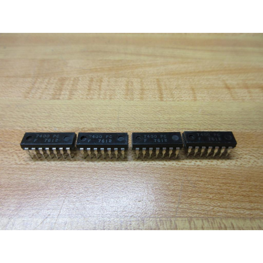 Fairchild F-7400PC Integrated Circuit  7400PC (Pack of 4) - New No Box
