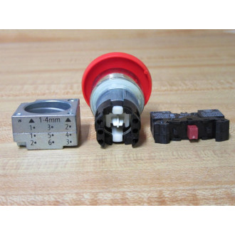 Siemens 3SB3 244-6AA20 Red 3SB32446AA20