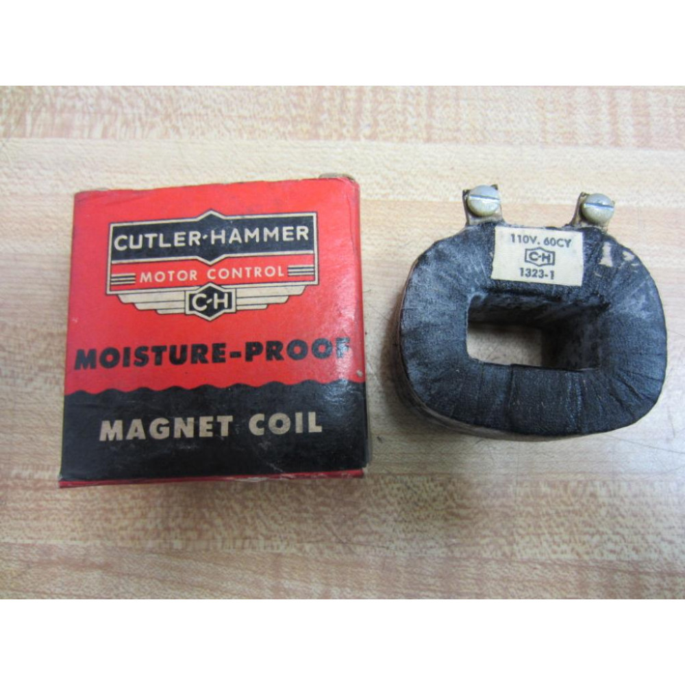 Cutler Hammer 9-1323-1 Magnet Coil 1323-1 Black Cutler Hammer 9-1323-1 Magnet Coil 1323-1 Black