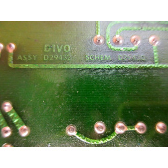 Seco Electronics 8600 SCR Motor Speed Control WBase Board - Used