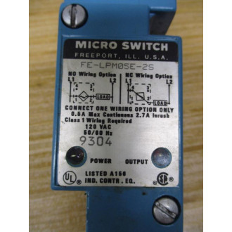 Micro Switch FE-LPM05E-2S Photoelectric Sensor FELPM05E2S WO Base - Used
