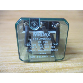 Midland Ross 157-23C300-24V DC Midtex Relay 157-23C300-24VDC - New No Box