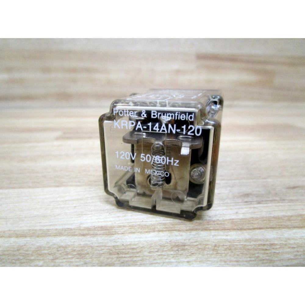 Potter & Brumfield KRPA-14AN-120 Relay KRPA-14AN-120V - New No Box Potter & Brumfield KRPA-14AN-120 Relay KRPA-14AN-120V - New No Box
