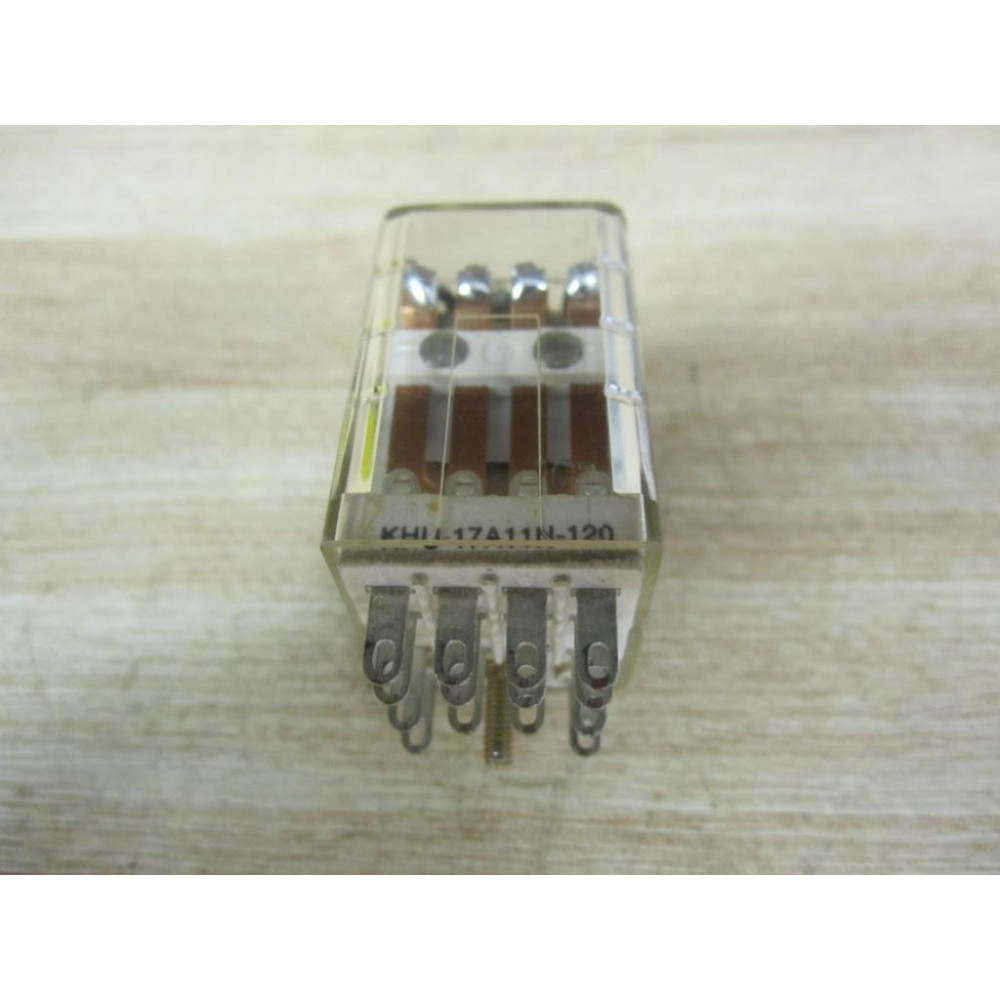 Potter & Brumfield KHU-17A11N-120V Relay KHU-17A11N-120VAC - New No Box