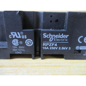 Schneider RPZF4 Relay Socket - New No Box
