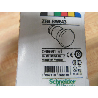 Telemecanique ZB4BW643 Schneider Red Button 66661