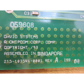 David Systems 215-103544-0001 Circuit Board 2151035440001 - Used