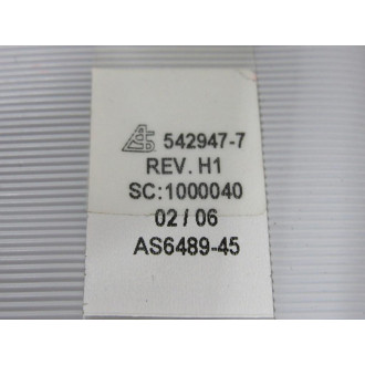 AS 542947-7 Ribbon Cable 5429477 Rev.H1 - Used AS 542947-7 Ribbon Cable 5429477 Rev.H1 - Used