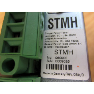 Cooper Power Tools 960902 Servo Controller STMH Rev.03b04 - Used